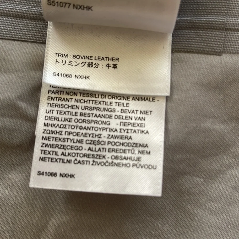 MADE & CRAFTED RARE Levi’s Rain Jacket size 0 - trim BOVINE LEATHER - GOOD C - Picture 17 of 17